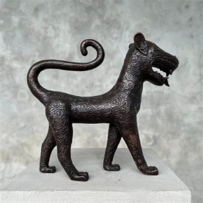  The Benin Leopard -  Een sculptuur van imposante grandeur en subtiele symboliek!